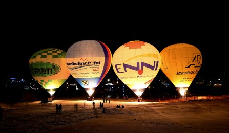 Beim Internationalen Ballonfestival die Schönheit des Tannheimer Tals von oben bewundern